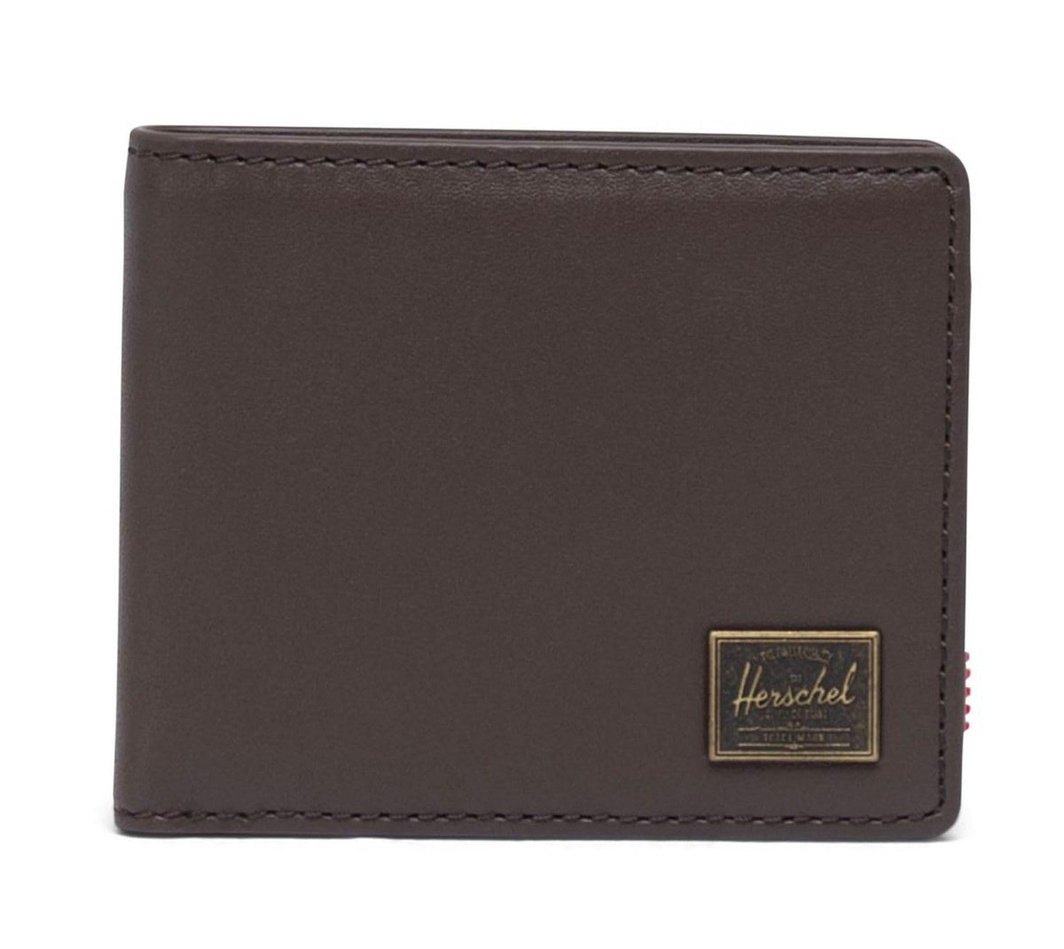 Herschel Supply Co. Hank Leather RFID Brown One Size