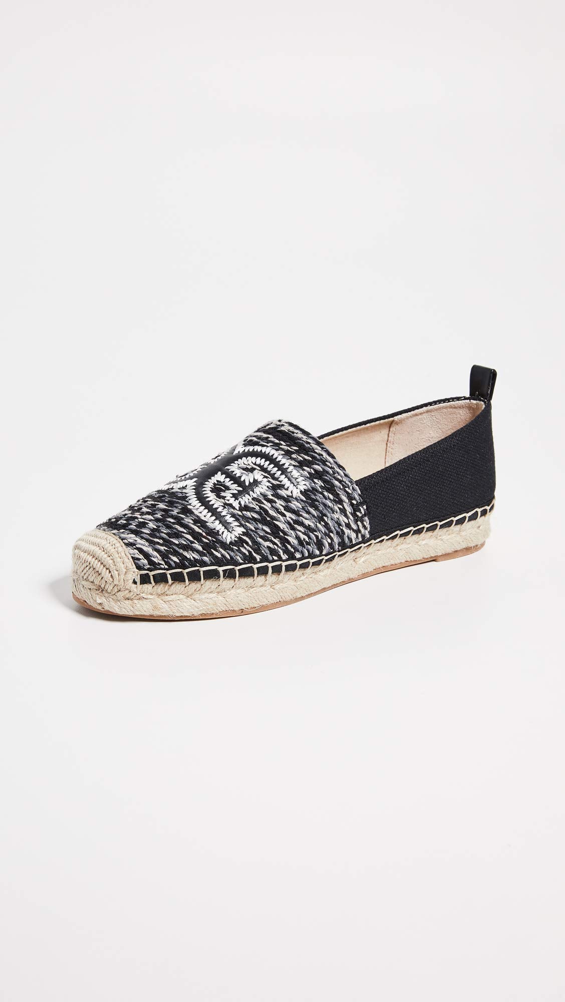 Sam Edelman Women's Khloe 4 Espadrilles, Black Multi, 6.5 Medium US