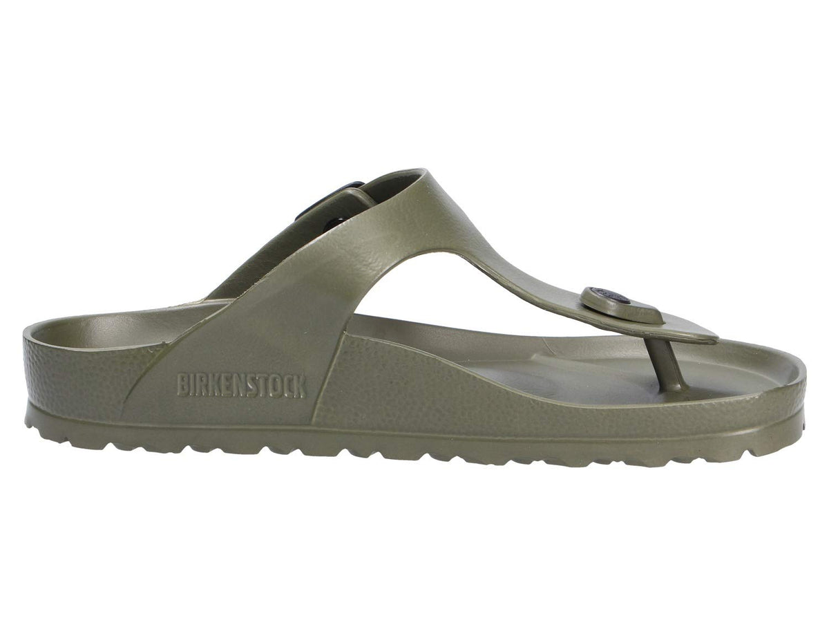 Birkenstock Womens Gizeh EVA Sandals Khaki Size 44 M EU