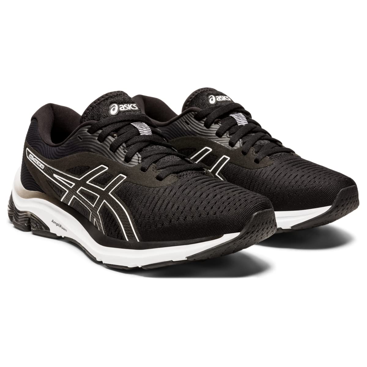 ASICS Women's Gel-Pulse™ 12 Running Shoe, 8.5, Black/White