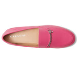 Coach Hanna Leather Loafer Bright Fuchsia 8.5 B (M)