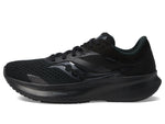 Saucony Women's Ride 16 Sneaker, Triple Black, 11.5