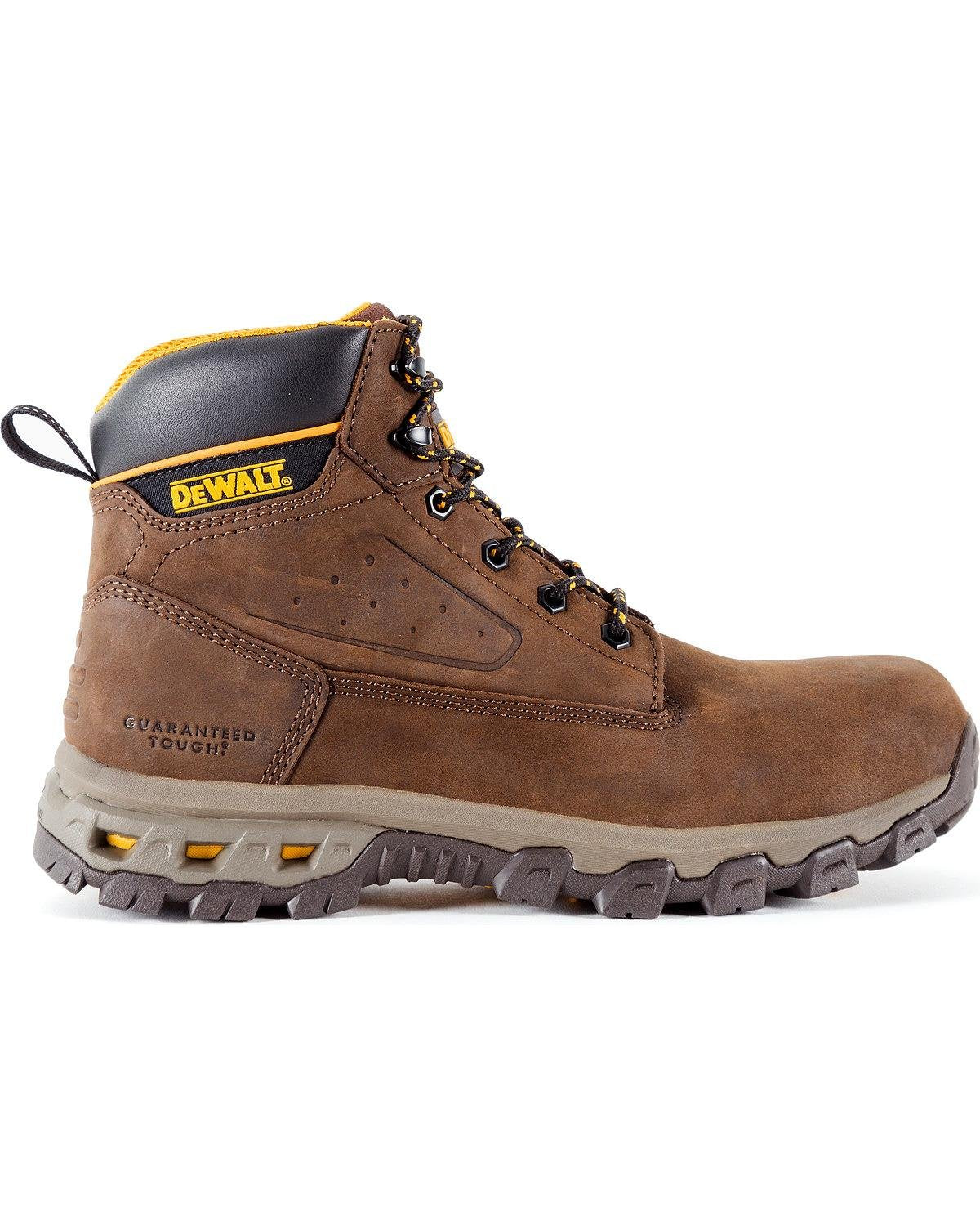 DEWALT Men's Halogen Steel Toe Boots, Palm Crazy Horse, 7 Wide