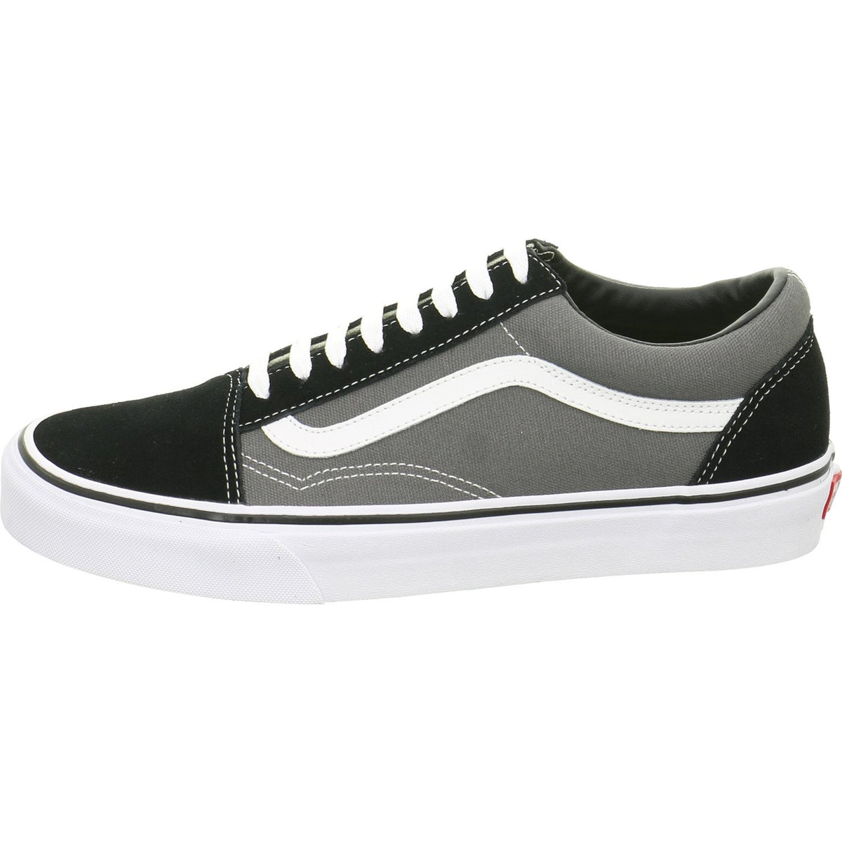 Vans Men's Low-Top Sneaker, Grey Black Pewter, 11.5