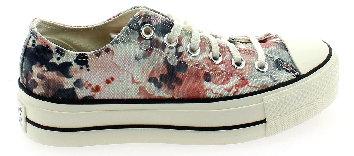 Converse Canvas 560250C-001 Fashion Young Black, Egret Terracotta Pink Black Festival, 6.5 AU
