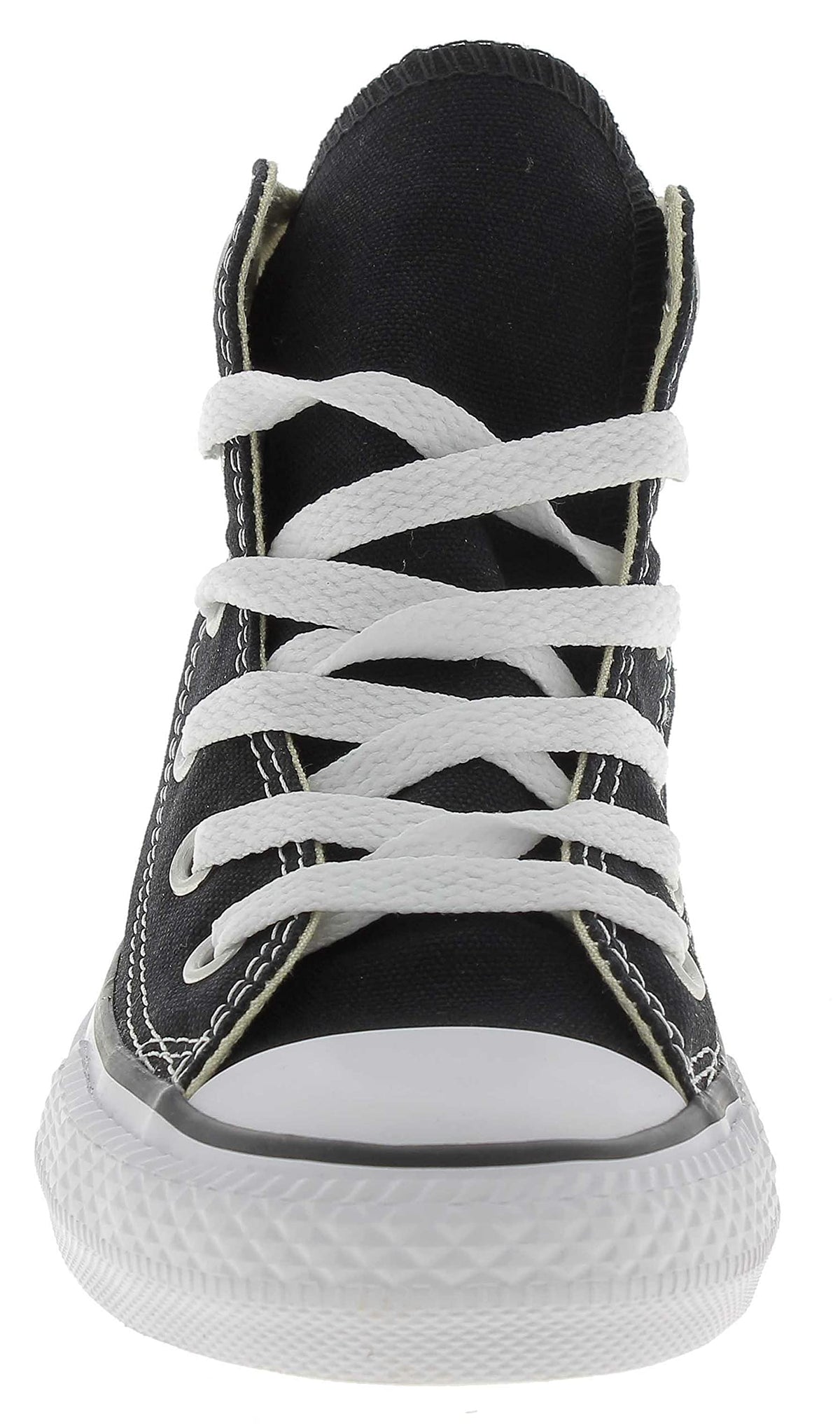 Converse Boy's Chuck Taylor All Star Core Hi (Little Kid) Sneaker, Black, 1