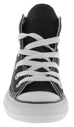 Converse Boy's Chuck Taylor All Star Core Hi (Little Kid) Sneaker, Black, 1