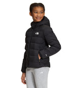 THE NORTH FACE Reversible North Down Hooded Girls Jacket TNF Black Medium