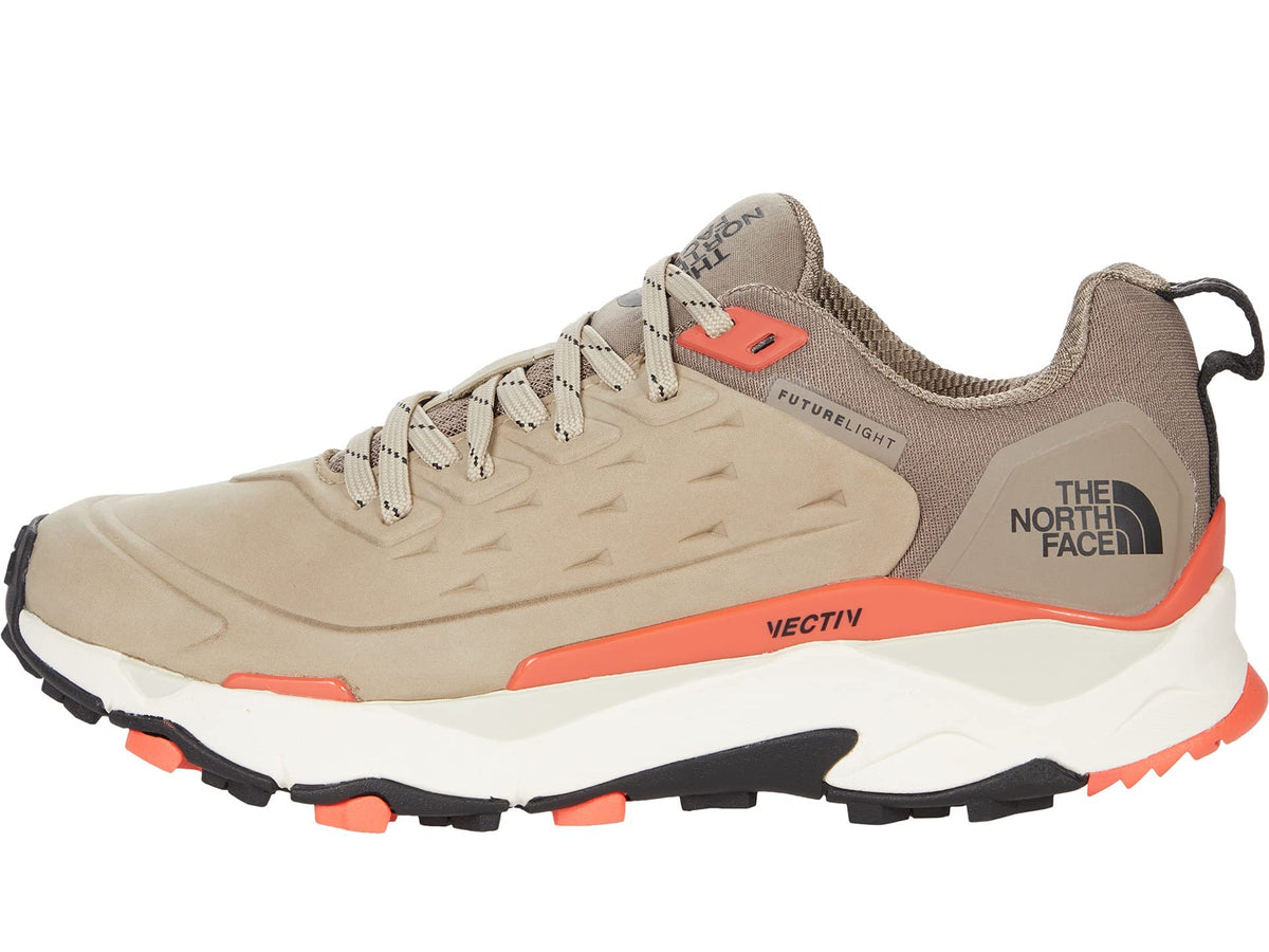The North Face Vectiv Exploris Futurelight Leather Flax/Emberglow Orange 7.5 B (M)
