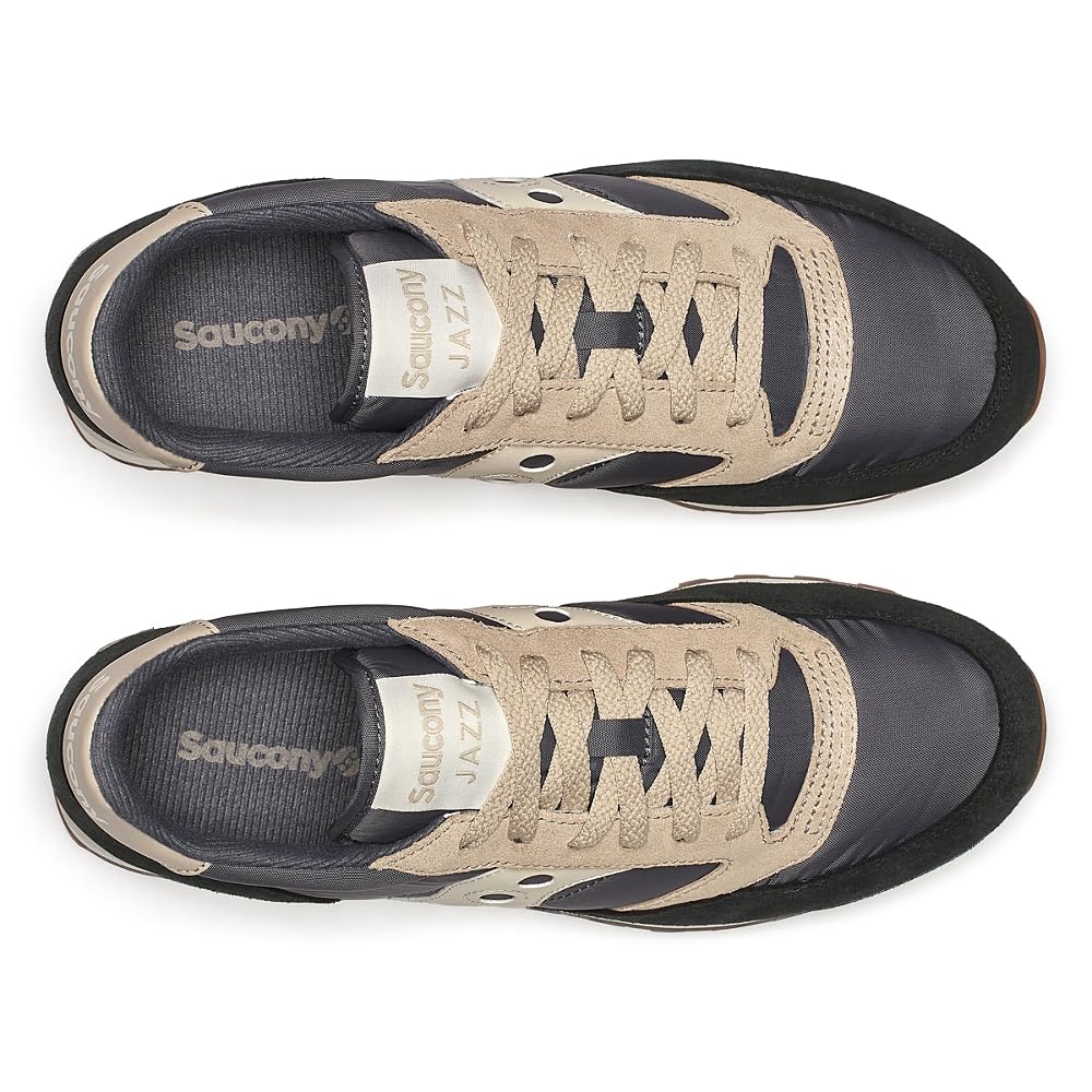 Saucony Men's Jazz Original Sneaker, Grey/Navy, 13