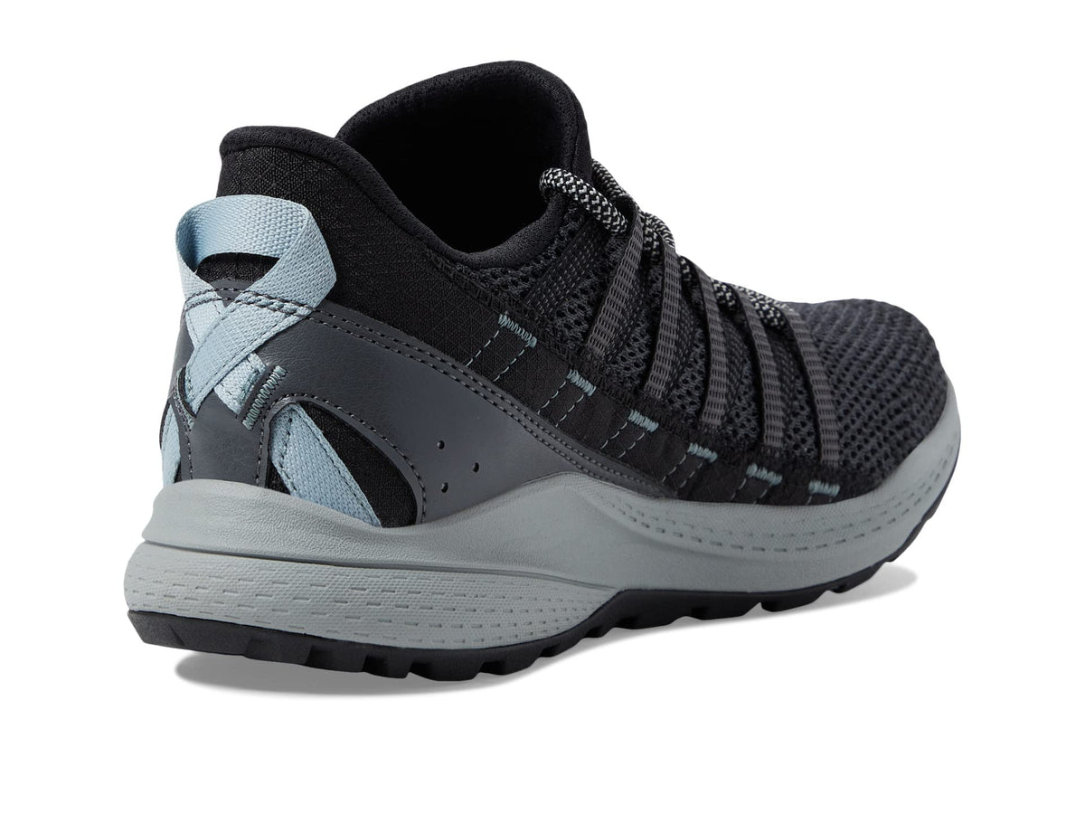 Merrell Bravada 2 Edge Sneakers for Women - Round Toe Silhouette with Lace-up Closure, Cute and Comfortable Sneakers Black 9.5 M