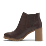 Timberland Women's Allington Mid Chelsea Boot, Medium Brown Full Grain, 7.5 Wide