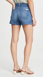 Joe's Jeans Women's The HR Belted Tie Shorts, Allison, Blue, 24