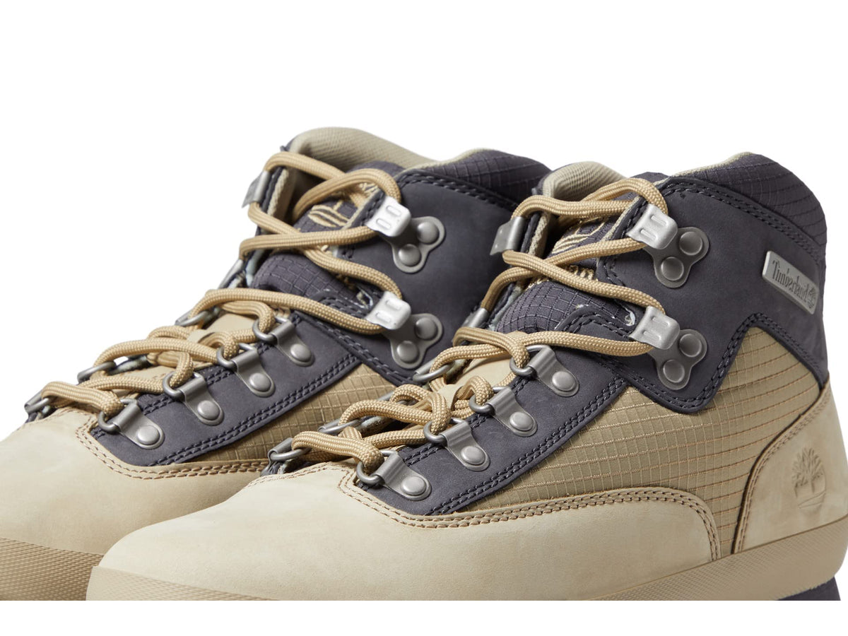 Timberland Euro Hiker Fl Shoes for Men Offers Leather and Textile Upper, Textile Lining, and Synthetic Outsole Light Brown Nubuck 11 D - Medium
