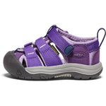 KEEN Newport H2 Closed Toe Water Sandals, Tillandsia Purple/English Lavender, 1 US Unisex Big Kid