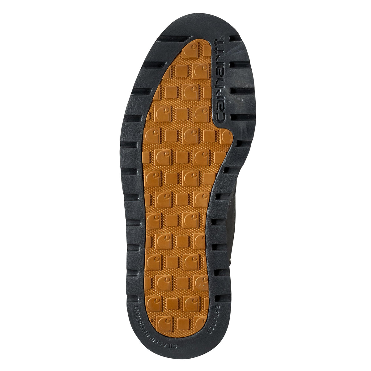 Carhartt Women's FW8089-W Waterproof 8" Sherpa Lined Fold Down Winter Wedge Boot, Dark Grey - 9 M