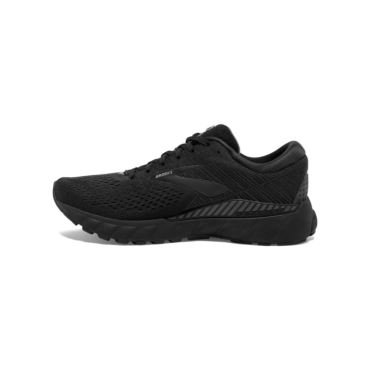 Brooks Mens Adrenaline GTS 19 Running Shoe - Black/Ebony - 2E - 10.0