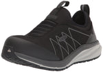 KEEN Utility Men's Vista Energy Shift Low Height Composite Toe Slip On Industrial Work Shoes, Vapor/Black, 11.5