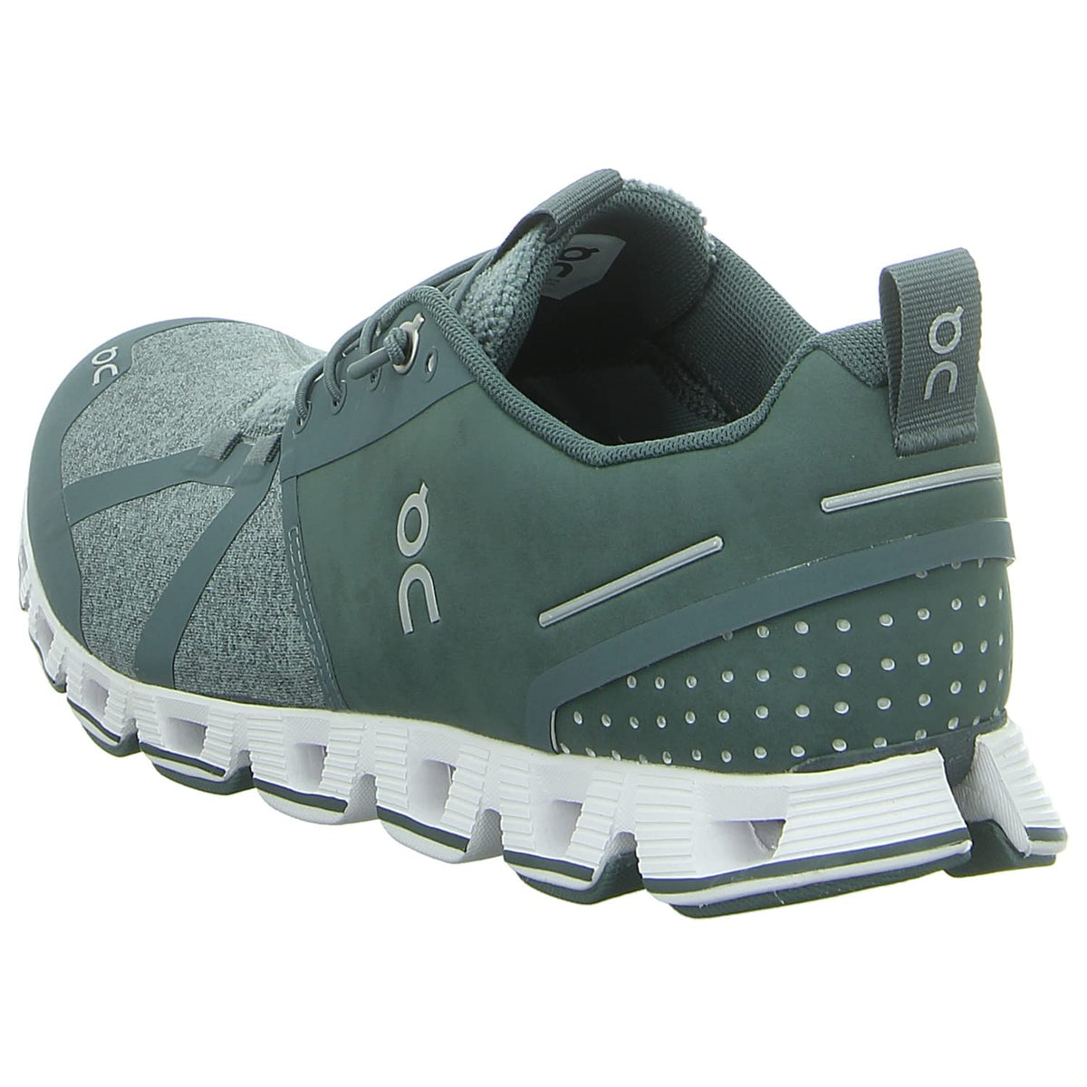 On Running Mens Cloud Terry Textile Synthetic Olive Trainers 10.5 US