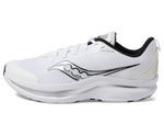 Saucony Endorphin Sneaker, White/Black, 6 US Unisex Big Kid