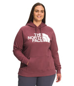 THE NORTH FACE Women's Half Dome Pullover Hoodie Sweatshirt (Standard and Plus Sizes), TNF Black/TNF White 2, Large