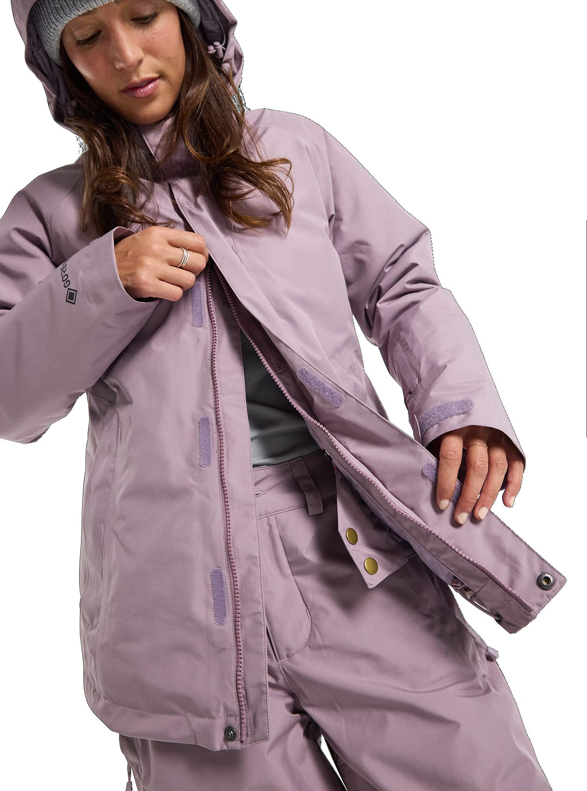 Burton Women's Standard Powline Gore‑TEX 2L Jacket, Elderberry, Large
