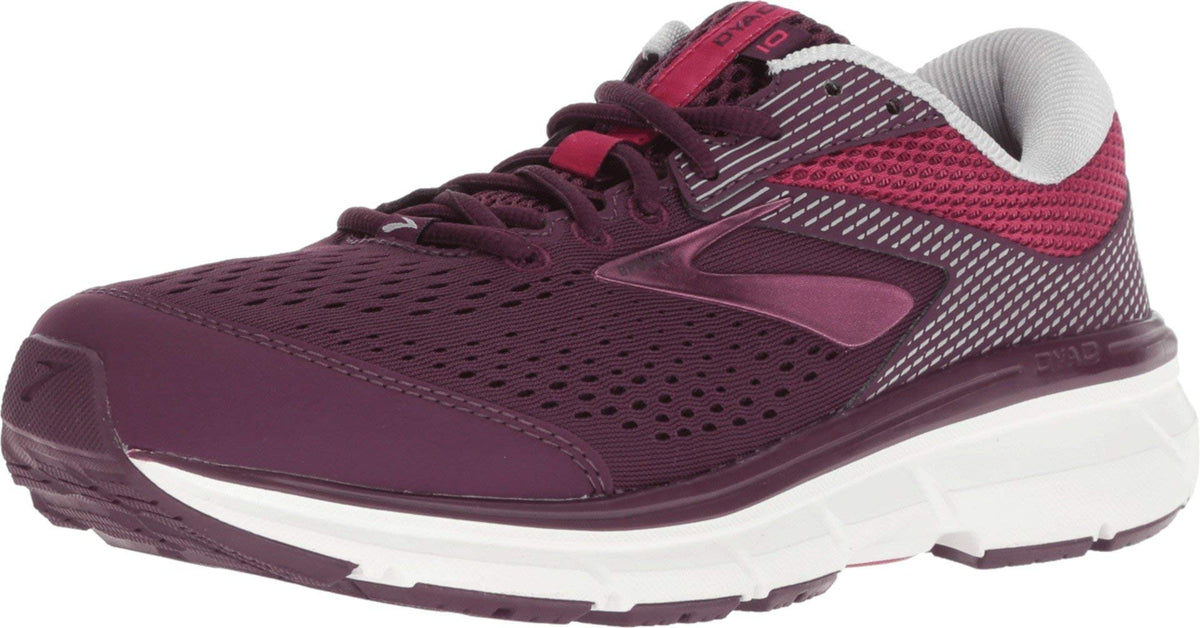 Brooks Womens Dyad 10 6 Wide Pink,purple