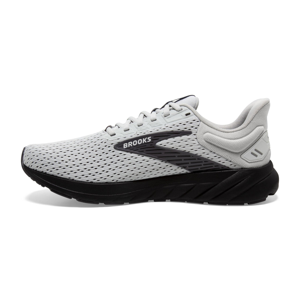 Brooks Men’s Anthem 6 Neutral Running Shoe - Grey/Blackened Pearl/Grey - 13 Medium