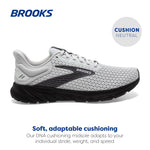Brooks Men’s Anthem 6 Neutral Running Shoe - Grey/Blackened Pearl/Grey - 13 Medium