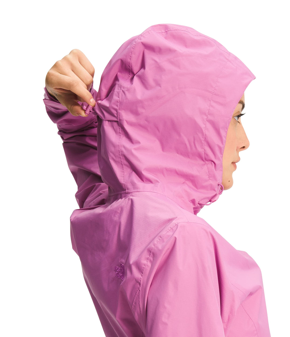 THE NORTH FACE Women’s Venture 2 Waterproof Hooded Rain Jacket (Standard and Plus Size), Sunset Mauve, Medium
