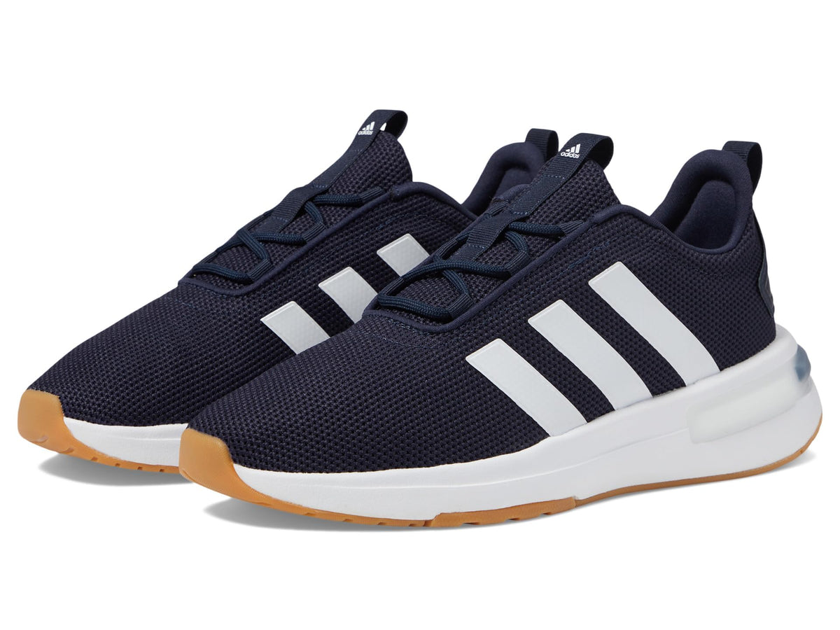 adidas® Kids Racer TR23 Big Kids Running Shoes – Mesh Upper – Textile Insole and Lining – Round Toe Design Legend Ink/Footwear White/Gum 3 11 Little Kid M
