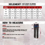 Xelement 7701 Women's Black 'Braided' Leather Motorcycle Chaps - 8