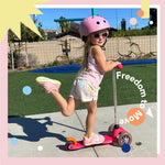 TSUKIHOSHI 1521 KAZ Strap-Closure Machine-Washable Child Sneaker Shoe with Wide Toe Box and Slip-Resistant, Non-Marking Outsole - For Toddlers and Little Kids, Ages 1-8 7.5 Toddler Fuchsia/Light Blue