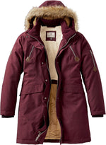 Legendary Whitetails Women's Anchorage Parka, Rusty Maroon, X-Large