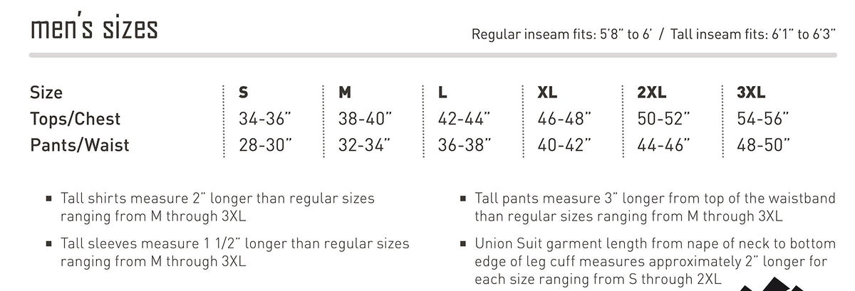 ColdPruf Men's Enthusiast Single Layer Bottom, Black, XX-Large