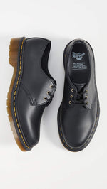 Dr. Martens Unisex Vegan 1461 Oxford Shoe, Black Felix Rub Off, 8 Women/7 Men