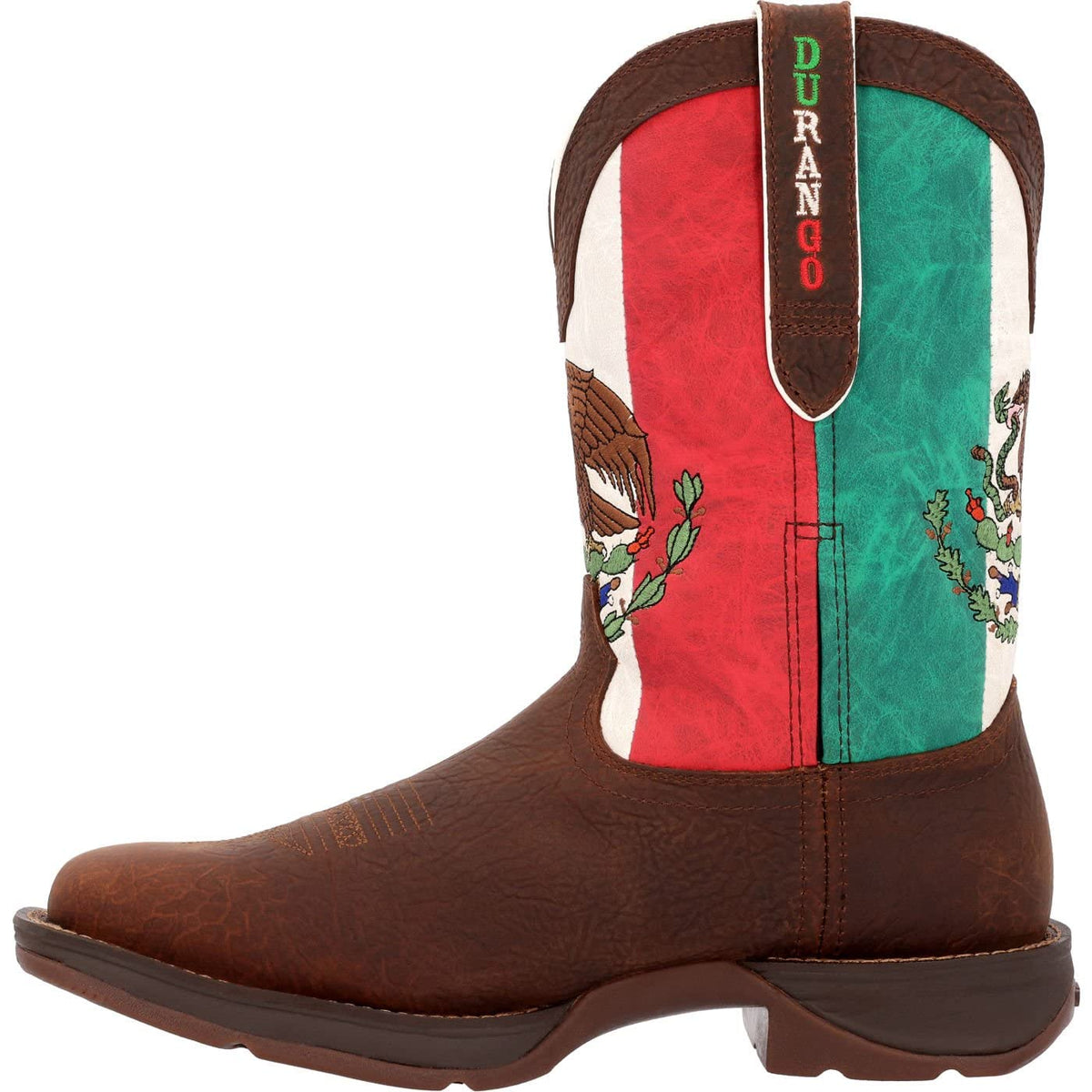 Durango Men's Rebel Western Boot, Mexico Flag, 10.5