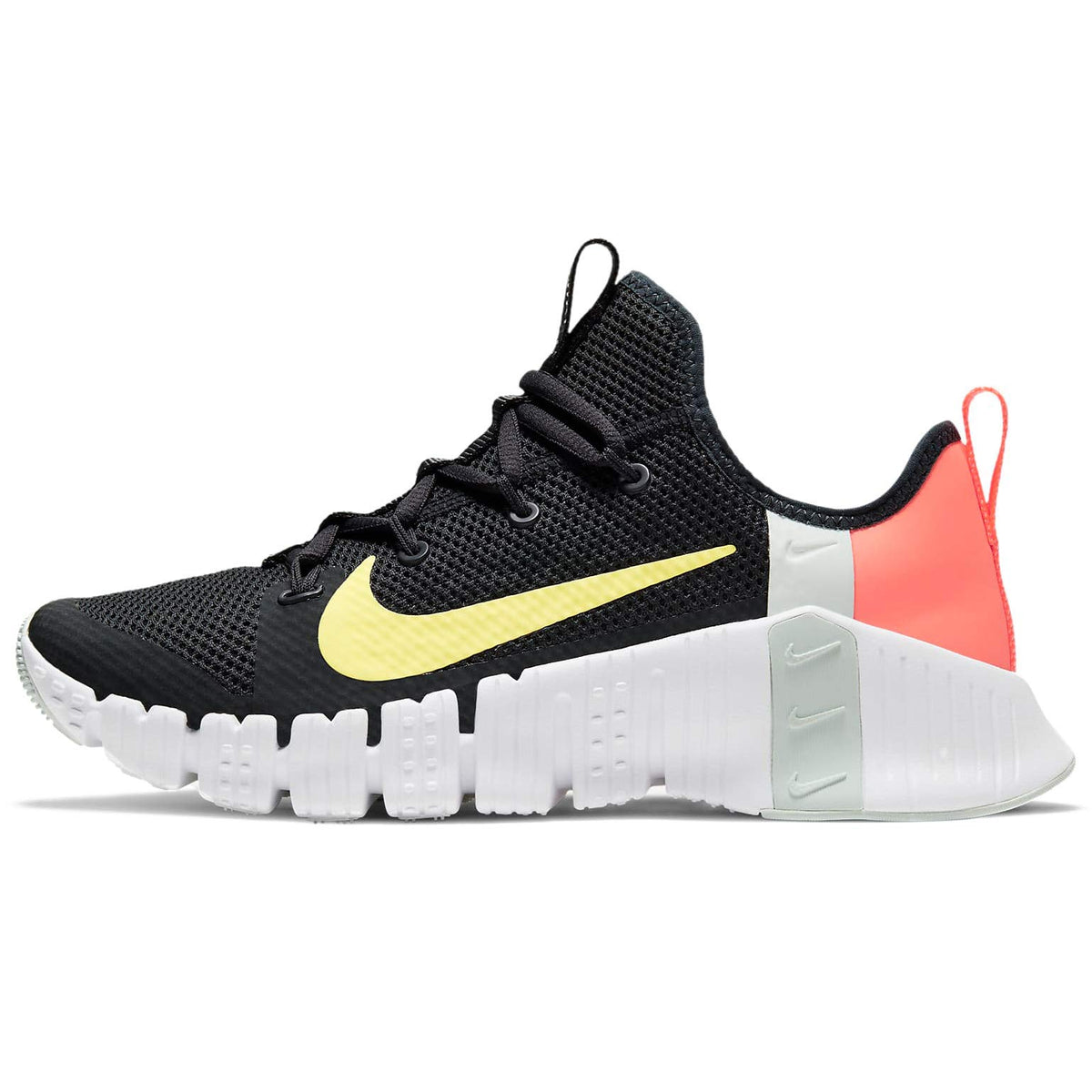 Nike Women's Free Metcon 3 Shoe, Dark Smoke Grey/Light Zitron, 5.5