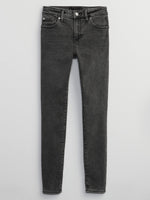 GAP Womens Mid Rise Legging Jeans, Grey Wash, 26 Regular US