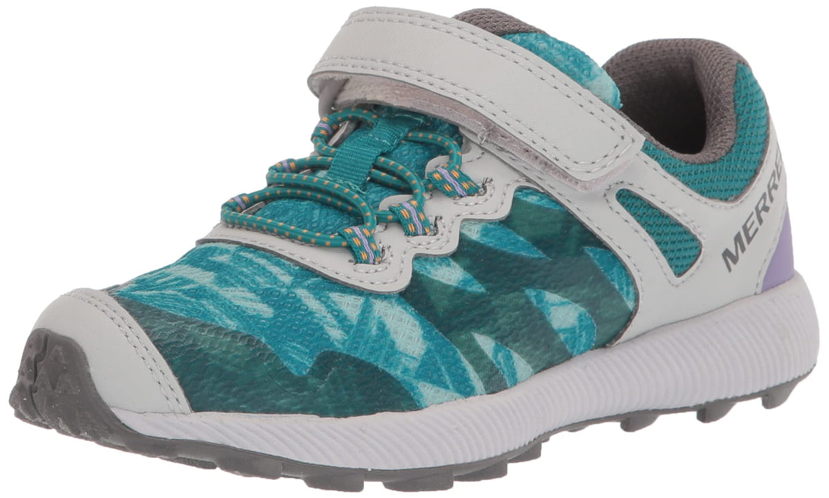 Merrell NOVA 2 Sneaker, Harbor, 4 Wide US Unisex Big_Kid