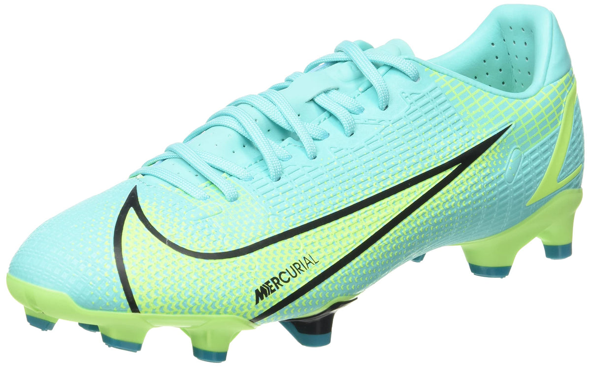 Nike Vapor Academy FG/MG CU5691-403 Mens Soccer Shoes (Dynamic Turq/Lime Glow)