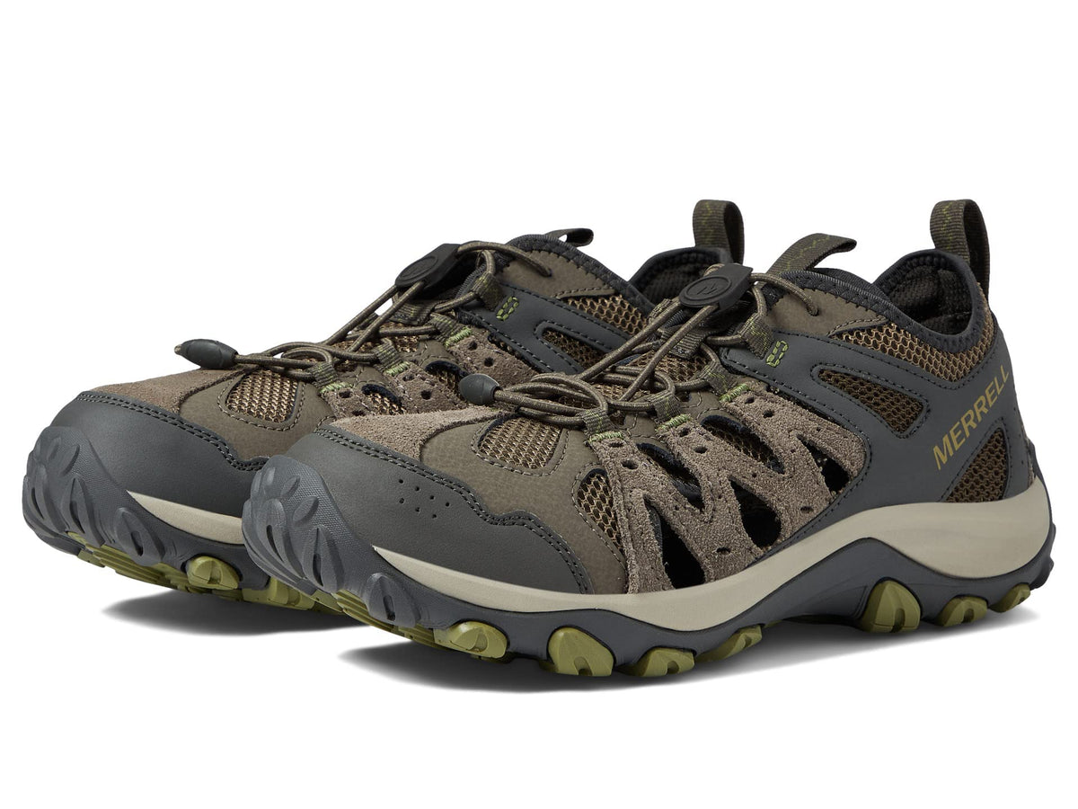 Merrell Accentor 3 LTR Sieve Sneakers for Men Offers Waterproof Leather, EVA Foam Insole, and Protective Rubber Toe Cap. Boulder 7 M