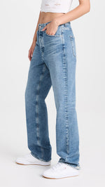 AG Adriano Goldschmied Women's Ezzra Boyfriend Jeans, 18 Years Presto, 27