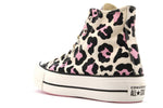 Converse Women's Lift Canvas High Top Platform Sneakers, Leopard Print, 11 US
