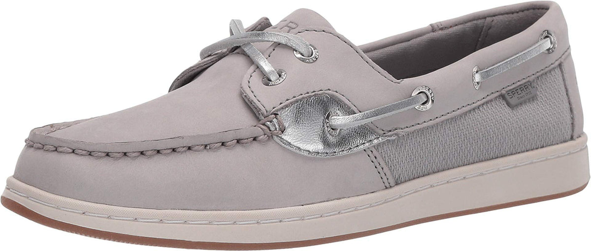 Sperry Coastfish Boat Grey/Silver 7.5 M (B)
