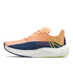New Balance Women's FuelCell Rebel V2 Speed Running Shoe 5.5 Night Tide/Light Mango