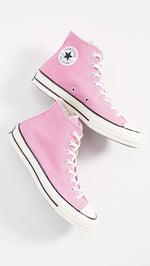 Converse Men's Chuck Taylor All Star '70s High Top Sneakers, Magic Flamingo, Pink, 9 Medium US