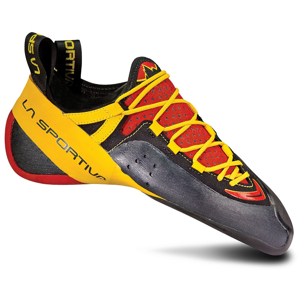 La Sportiva Unisex Genius Climbing Shoe, Red, 45.5