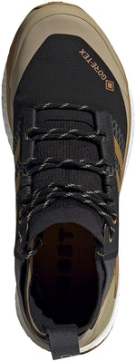 adidas Men's Terrex Free Hiker Gore-Tex Hiking Shoe, Core Black/Mesa/Beige Tone - 13