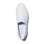 Timberland Atlanta Green Leather Slip-On White Full Grain 8.5 B (M)